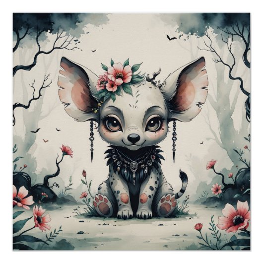 Fantasiewesen verzaubert poster (Vorderseite)