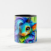 Fantasiewesen Zweifarbige Tasse (Mittel)