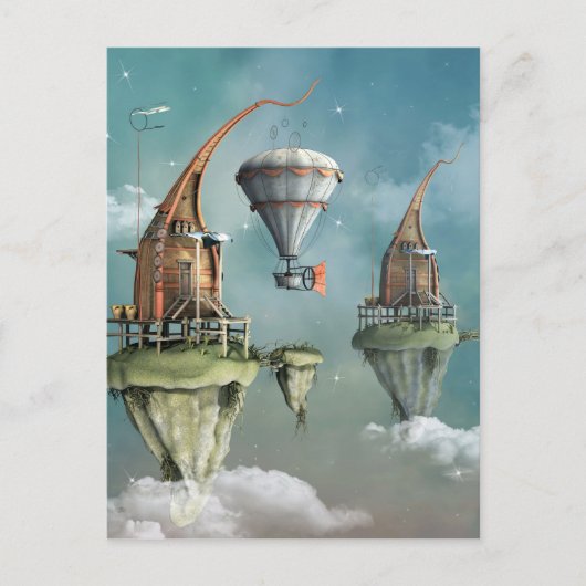 Fantasiewohnung Postkarte (Vorderseite)