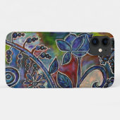 Fantasmagoric Lotus Flower Garden Originale Kunst, Case-Mate iPhone Hülle (Rückseite (Horizontal))