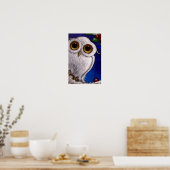 FANTAST WHITE BABY SNOWY OW HOLIDAY 11"X17" Poster (Küche)