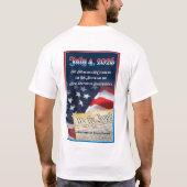 Fantastic 5 Amerika 250 T-Shirt (Rückseite)