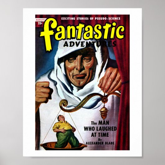 Fantastic Adventures (Aug, 1949) Poster (Vorne)