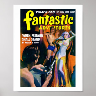 Fantastic Adventures (Nov, 1942) Poster