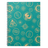 FANTASTIC BEASTS AND WHERE TO FIND THEM™ Pattern Notizblock (Vorderseite)