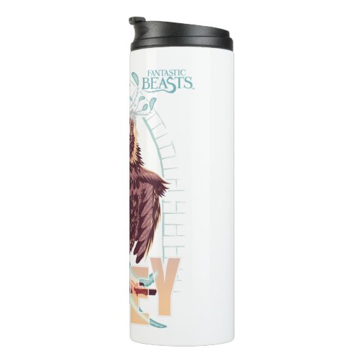 Fantastic Beasts Augurey Thermosbecher (Nach rechts gedreht)