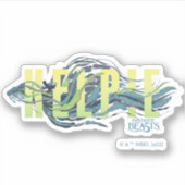 Fantastic Beasts Kelpie Aufkleber (Vorderseite)