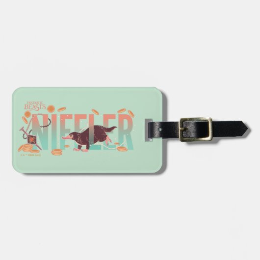 Fantastic Beasts Niffler Gepäckanhänger (Vorderseite horizontal)