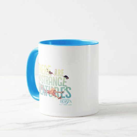 Fantastic Beasts - There Are No Strange Creatures Tasse (Vorderseite Links)