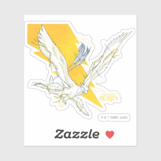 Fantastic Beasts Thunderbird Aufkleber (Blatt)