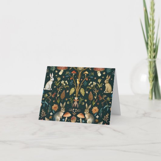 Fantastic Classic Animal Design  Dankeskarte (Vorderseite)