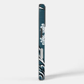 Fantastic Flowers (Slate Teal) Fine Art Case-Mate iPhone Hülle (Rückseite / Rechts)