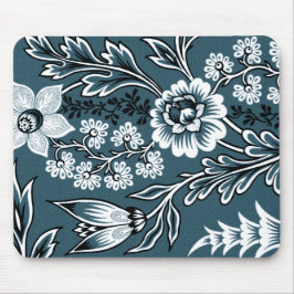 Fantastic Flowers (Slate Teal) Fine Art Mousepad