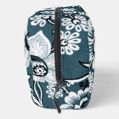 Fantastic Flowers (Slate Teal) Print Cut Sew Bag Waschbeutel (Rechts)