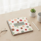 Fantastic personalized retro teacher diary  notizblock