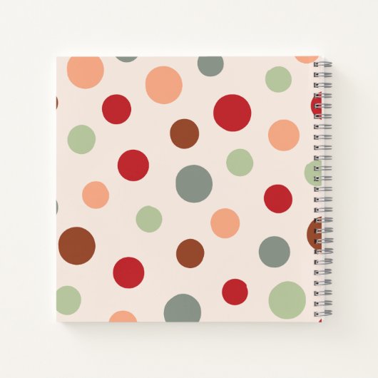 Fantastic personalized retro teacher diary  notizblock (Rückseite)