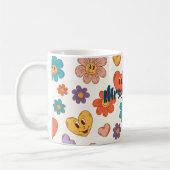 Fantastic personalized retro teacher mug with name kaffeetasse (Links)
