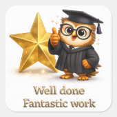 Fantastic work, gold star achievement stickers pro (Vorderseite)