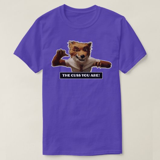 FantasticFox Foxy The Cuss T-Shirt (Design vorne)