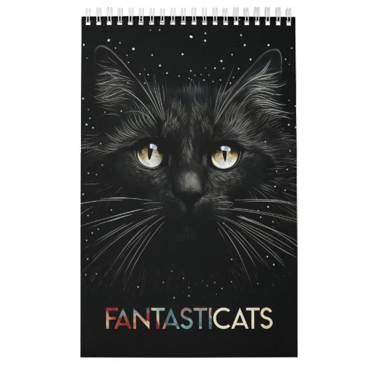 FANTASTIKA - Porträts von Katzen Kalender (Titelbild)