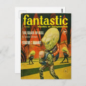 Fantastisch 4 postkarte (Vorne/Hinten)