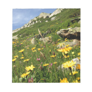 Fantastisch! Alpenische Blume Notizblock