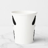 Fantastisch beängstigendes Geistergesicht Pappbecher (Rechts)