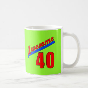 Fantastisch bei 40 Jahren alten 40. Geburtstags- Kaffeetasse