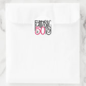 Fantastisch bei 50 Aufklebern Runder Aufkleber (Tasche)