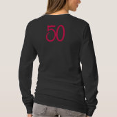 Fantastisch bei 50 Black T - Shirt (Rückseite)