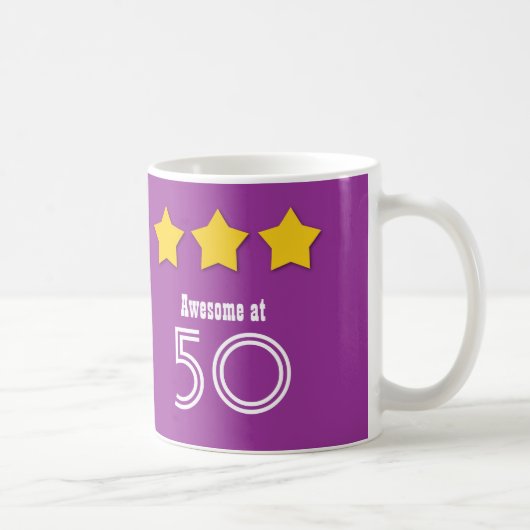 Fantastisch bei 50 oder IRGENDEINEM ALTER 50. Kaffeetasse (Rechts)