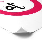 Fantastisch bei 50 Poster (Ecke)