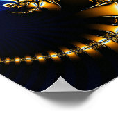 Fantastisch - das Drachenspiel zu verfolgen Poster (Ecke)