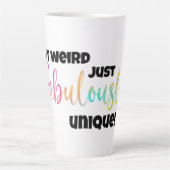 Fantastisch einzigartig für Latte Lovers Milchtasse (Vorderseite)