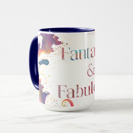 Fantastisch & fabelhaft tasse (Vorderseite Links)