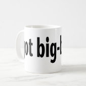 Fantastisch got Groß-Block? Tasse (Vorderseite Links)