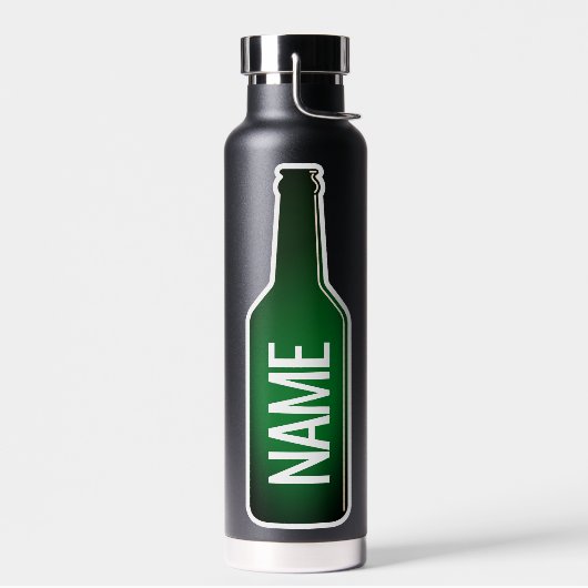 Fantastisch grüne Bierflasche personalisierte Wass Trinkflasche (Links)