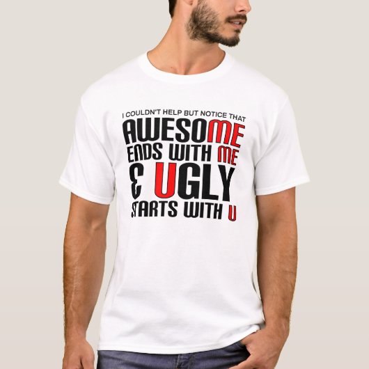 Fantastisch ich lustiger T - Shirt (Vorderseite)