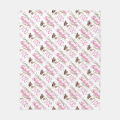 Fantastisch im Alter von 100 Jahren Fleecedecke (Vorderseite)