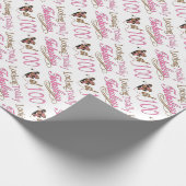 Fantastisch im Alter von 100 Jahren Geschenkpapier (Ecke)