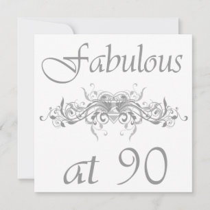 Fantastisch im Alter von 90 Jahren Karte