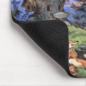 Fantastisch im Stil eines Waldmärchens, Fuchs Mousepad (Ecke)