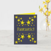 Fantastisch! Karte (Gelbe Blume)