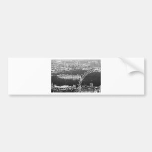 Fantastisch! Millennium Wheel & Buckingham Palace Autoaufkleber