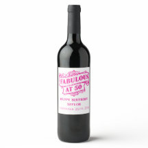 Fantastisch mit 50 Vintage Rustic Geburtstag Rosa