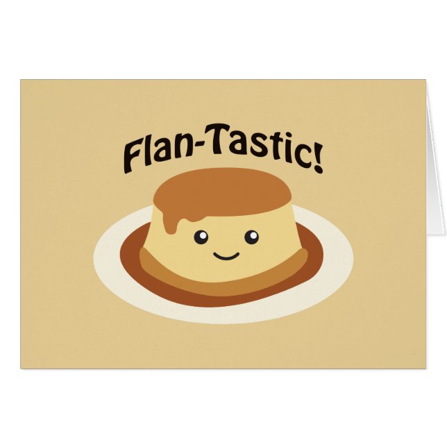 Fantastisch! Niedlicher Flan (Vorderseite (Horizontal))