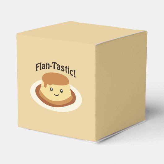 Fantastisch! Niedlicher Flan Geschenkschachtel (Rückseite)