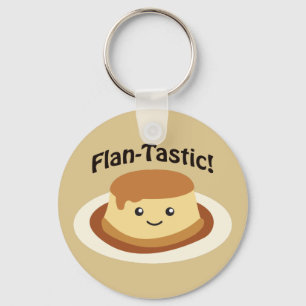 Fantastisch! Niedlicher Flan Schlüsselanhänger