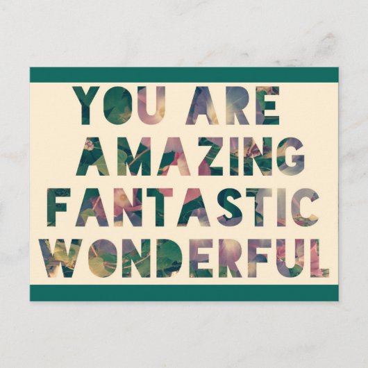 fantastisch postkarte (Vorderseite)