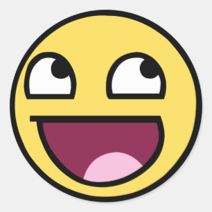 Fantastisch Runder Aufkleber